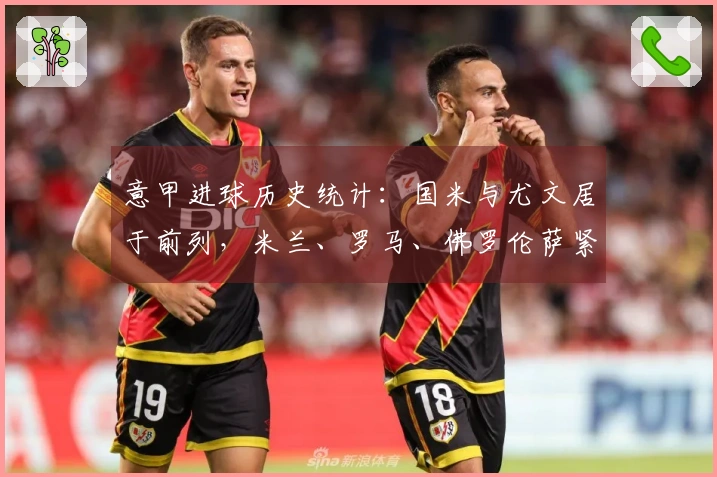 意甲进球历史统计：国米与尤文居于前列，米兰、罗马、佛罗伦萨紧随其后